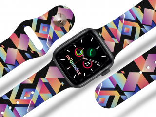 Apple watch řemínek Indiánský vzor Barva: Černá, Rozměr: 38/40/41mm