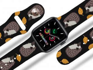 Apple watch řemínek Ježek Barva: Černá, Rozměr: 38/40/41mm