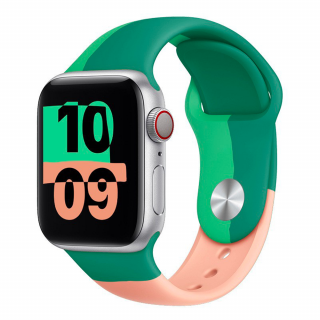 Barevný řemínek pro Apple Watch - Samba Velikost: 42/44/45/49mm, Obvod zápěstí: M-L (střední až větší obvod zápěstí), Barva: Grapefruit
