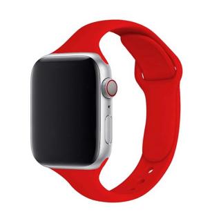 Dámský jednobarevný řemínek pro Apple Watch - Červený Velikost: 38/40/41mm, Obvod zápěstí: S-M (menší až střední obvod zápěstí), Barva: Červená