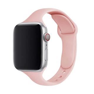 Dámský jednobarevný řemínek pro Apple Watch - Růžový Velikost: 38/40/41mm, Obvod zápěstí: S-M (menší až střední obvod zápěstí), Barva: Růžová