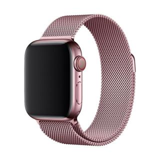Elegantní řemínek pro Apple Watch v milánském stylu - Pink Gold Velikost: 38/40/41mm, Barva: Pink Gold