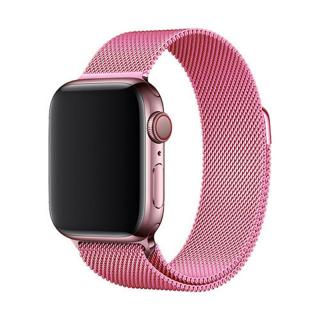 Elegantní řemínek pro Apple Watch v milánském stylu - Pink Velikost: 38/40/41mm, Barva: Růžová