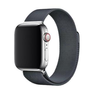 Elegantní řemínek pro Apple Watch v milánském stylu - Vesmírně šedý Velikost: 42/44/45/49mm, Barva: Vesmírně-šedá