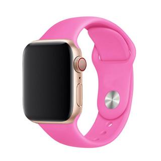 Jednobarevný řemínek pro Apple Watch - Barbie Velikost: 42/44/45/49mm, Obvod zápěstí: M-L (střední až větší obvod zápěstí), Barva: Barbie