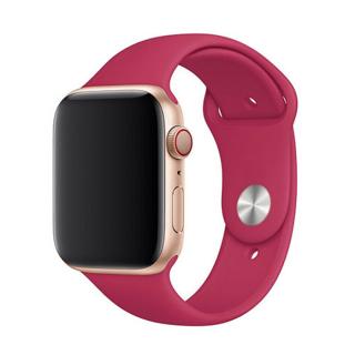 Jednobarevný řemínek pro Apple Watch - Granátové jablko Velikost: 38/40/41mm, Obvod zápěstí: M-L (střední až větší obvod zápěstí), Barva: Granátové…