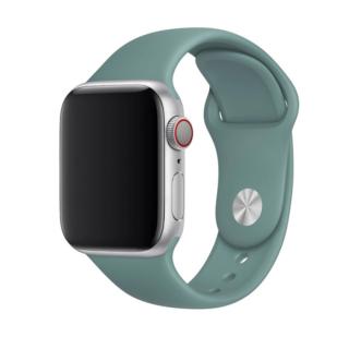 Jednobarevný řemínek pro Apple Watch - Kaktus Velikost: 42/44/45/49mm, Obvod zápěstí: M-L (střední až větší obvod zápěstí), Barva: Kaktus