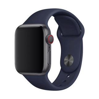 Jednobarevný řemínek pro Apple Watch - Midnight Blue Velikost: 38/40/41mm, Obvod zápěstí: M-L (střední až větší obvod zápěstí), Barva: Midnight Blue