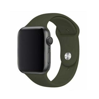 Jednobarevný řemínek pro Apple Watch - Olivový Velikost: 38/40/41mm, Obvod zápěstí: M-L (střední až větší obvod zápěstí), Barva: Khaki