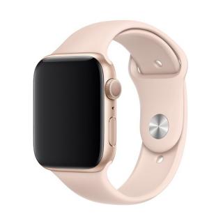 Jednobarevný řemínek pro Apple Watch - Pink sand Velikost: 38/40/41mm, Obvod zápěstí: M-L (střední až větší obvod zápěstí), Barva: Pink sand