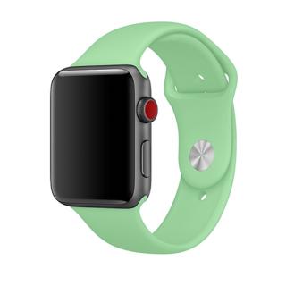 Jednobarevný řemínek pro Apple Watch - Pistácie Velikost: 38/40/41mm, Obvod zápěstí: M-L (střední až větší obvod zápěstí), Barva: Pistácie