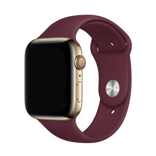 Jednobarevný řemínek pro Apple Watch - Plum Velikost: 38/40/41mm, Obvod zápěstí: M-L (střední až větší obvod zápěstí), Barva: Plum