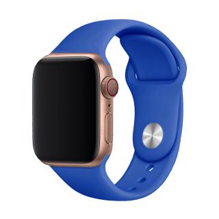 Jednobarevný řemínek pro Apple Watch - Wave Blue Velikost: 38/40/41mm, Obvod zápěstí: M-L (střední až větší obvod zápěstí), Barva: Royal Blue