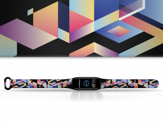 Náhradní náramek Mi band 3/4/5/6/7 Indiánský vzor Barva: Vícebarevná, Pro Přístroj: Xiaomi Mi band 3/4