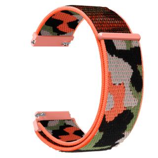 Nylonový řemínek kamufláž 18mm Barevná varianta: Oranžová kamufláž
