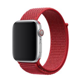 Nylonový řemínek na Apple Watch - Červený Velikost: 38/40/41mm, Barva: Červená