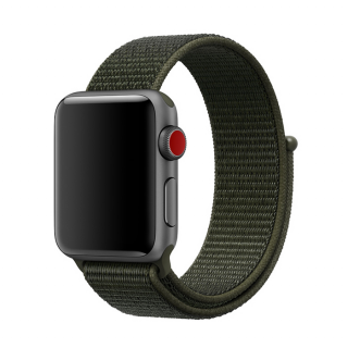 Nylonový řemínek na Apple Watch - Khaki Velikost: 38/40/41mm, Barva: Khaki