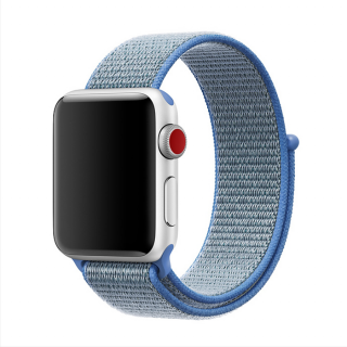 Nylonový řemínek na Apple Watch - Modrý Velikost: 38/40/41mm, Barva: Modrá