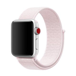 Nylonový řemínek na Apple Watch - Pearl Pink Velikost: 38/40/41mm, Barva: Růžová