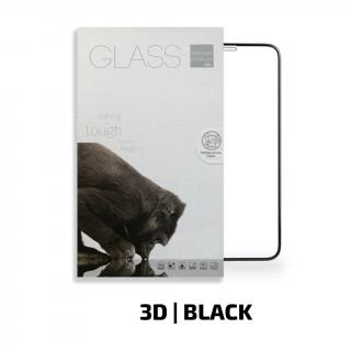 Ochranné tvrzené 3D sklo na iPhone Xr, 11 - 1ks