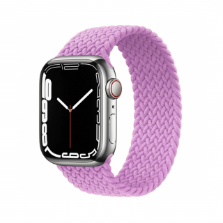 Pletený navlékací řemínek pro Apple Watch - Fialový Velikost: 38/40/41mm, Obvod zápěstí: M (střední obvod zápěstí), Barva: Fialová