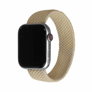 Pletený navlékací řemínek pro Apple Watch - Oříškový Velikost: 38/40/41mm, Obvod zápěstí: M (střední obvod zápěstí), Barva: Oříšek