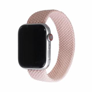 Pletený navlékací řemínek pro Apple Watch - Pink Sand Velikost: 38/40/41mm, Obvod zápěstí: M (střední obvod zápěstí), Barva: Pink sand