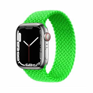 Pletený navlékací řemínek pro Apple Watch - Zelený Velikost: 38/40/41mm, Obvod zápěstí: S (menší obvod zápěstí), Barva: Pistácie