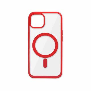 Silikonový obal na iPhone s Magsafe - Červený Model: iPhone 14