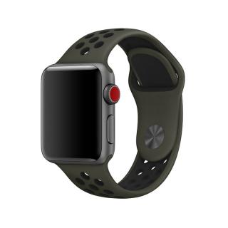 Sportovní řemínek na Apple Watch - Khaki Velikost: 38/40/41mm, Obvod zápěstí: M-L (střední až větší obvod zápěstí), Barva: Khaki