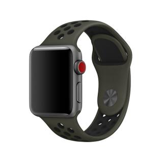 Sportovní řemínek na Apple Watch - Khaki Velikost: 38/40/41mm, Obvod zápěstí: S-M (menší až střední obvod zápěstí), Barva: Khaki