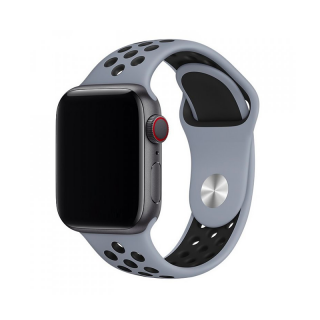 Sportovní řemínek na Apple Watch - Šedý Velikost: 38/40/41mm, Obvod zápěstí: M-L (střední až větší obvod zápěstí), Barva: Fog