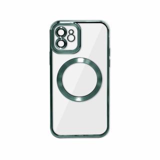 Stylový obal na iPhone s Magsafe - Zelený Model: iPhone 12 Pro