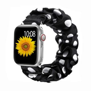 Stylový řemínek pro Apple Watch - Černo-bílý Velikost: 38/40/41mm, Barva: Černo-bílá