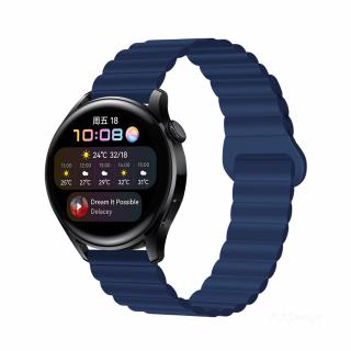 Stylový řemínek s magnetem pro chytré hodinky 22mm Velikost: 22mm, Barva: Modrá