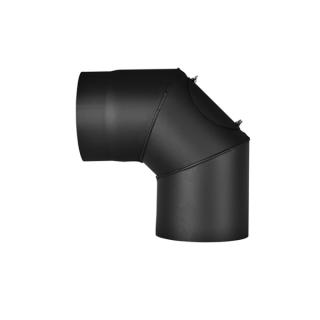 AMETALTOP Koleno kouřové s čistícím otvorem 200/90/1,5 mm