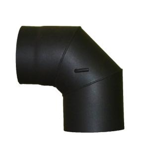 AMETALTOP Koleno kouřové s klapkou 120/90/2 mm