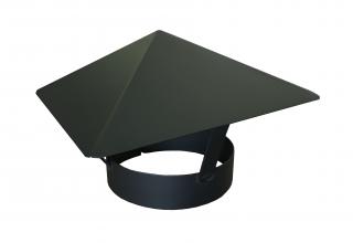 AMETALTOP Stříška na komín hranatá 180 mm
