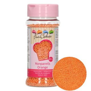 FC posyp Nonpareils 80g - Orange (oranžová) - Výpredaj