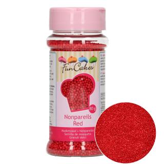 FC posyp Nonpareils 80g - Red (červená)