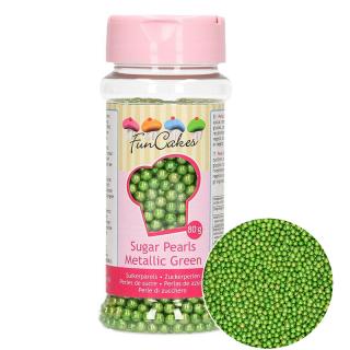 FC posyp perličky perleťové zelené 80g