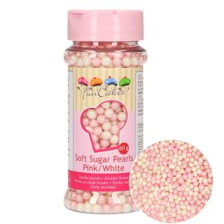 FC posyp perličky ružovo-biele 60g