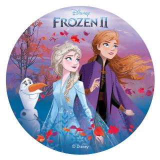 Jedlý obrázok Frozen2 - 1  kruh 20cm (114382)