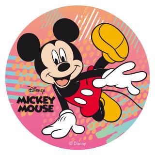Jedlý obrázok Mickey Mouse1 kruh 20cm (114378)