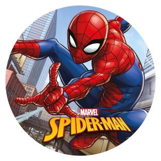 Jedlý obrázok Spiderman kruh 20cm (114367)