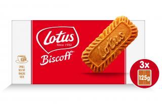 LOTUS Biscoff karamelizované sušienky 375g (3x125g)