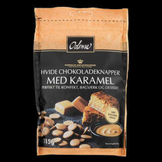 OD Čokoládky z bielej čokolády s karamelom 115 g - Výpredaj