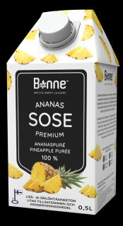 Ovocné pyré Ananás 0,5L