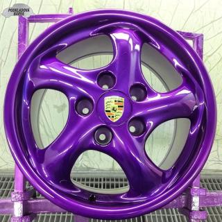 Barva Candy Purple - fialová 0,5 l, PMcolours (PMcolours báze, Candy Purple - fialová 0,5 l, průsvitná barva)