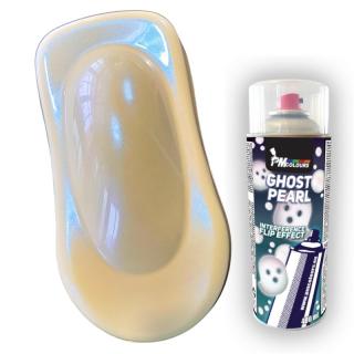 Modrá Ghost Perleť Azure Blue, barva 400 ml sprej, PMcolours
